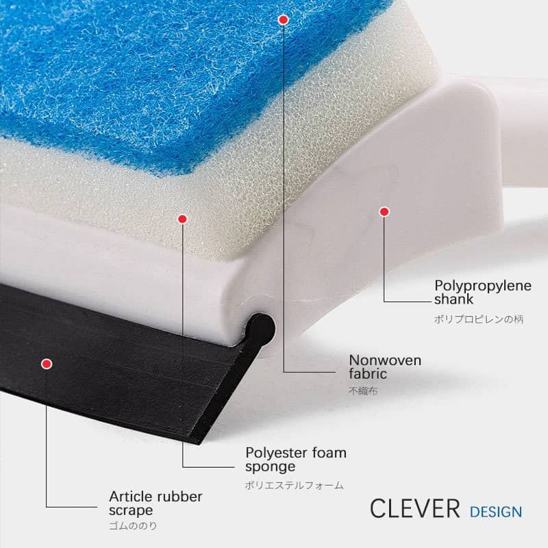 Double Sided Cleaning Window Wiper Cleaner