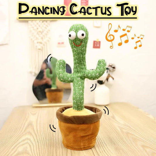Dancing Cactus Toy with Music & Light - (FREE Delivery)
