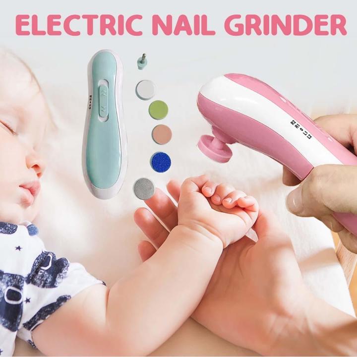 6 in 1 Electric Baby Nail Trimmer & Clipper Set