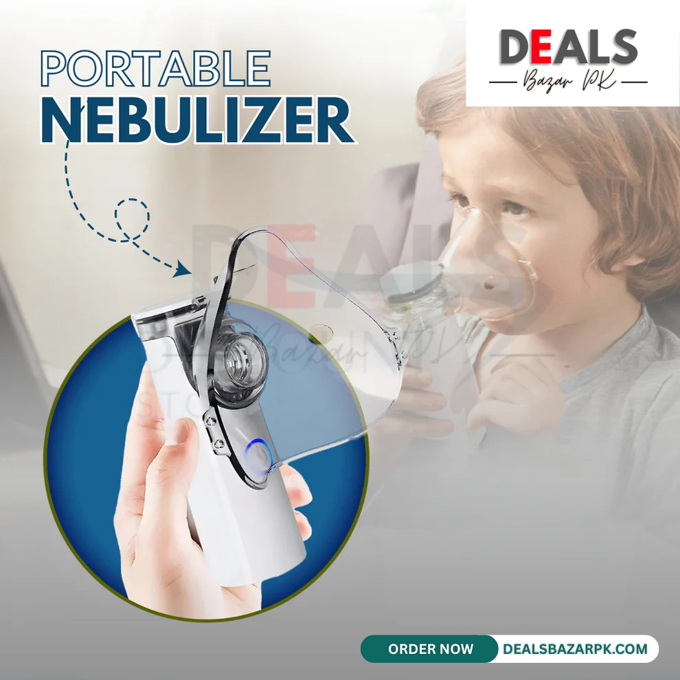 Portable Face Mist Medical Nebulizer - (IMPORTED) FREE DELIVERY