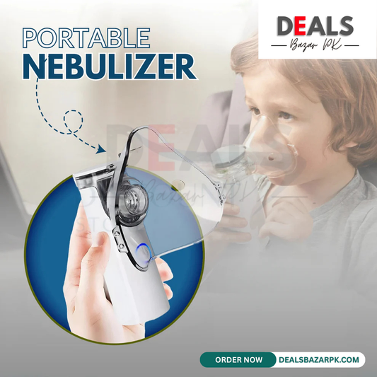 Portable Face Mist Medical Nebulizer - (IMPORTED) FREE DELIVERY