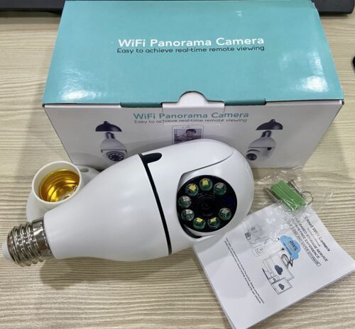 Wireless Wifi Bulb Security Camera - (IMPORTED)