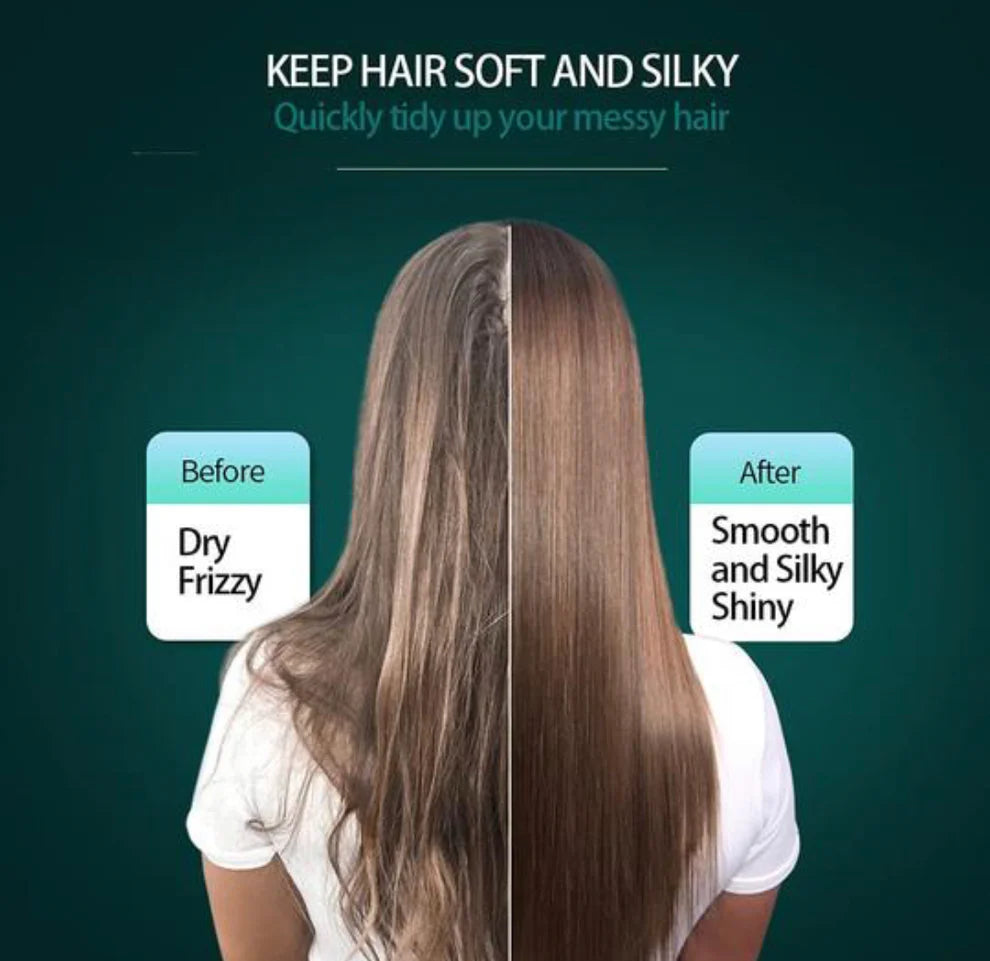 2-in-1 Professional Hair Straightener Comb - (FREE DELIVERY)