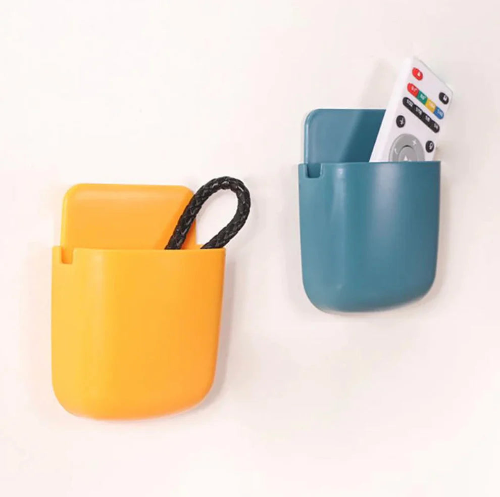 Self Adhesive Wall Mounted Storage Box - (Random Color)